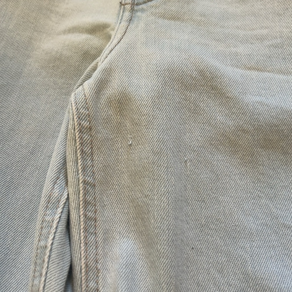 Old Navy Sky Hi Extra High Rise Straight Leg Raw Hem Ankle Stretch Jeans 12 - Picture 2 of 10